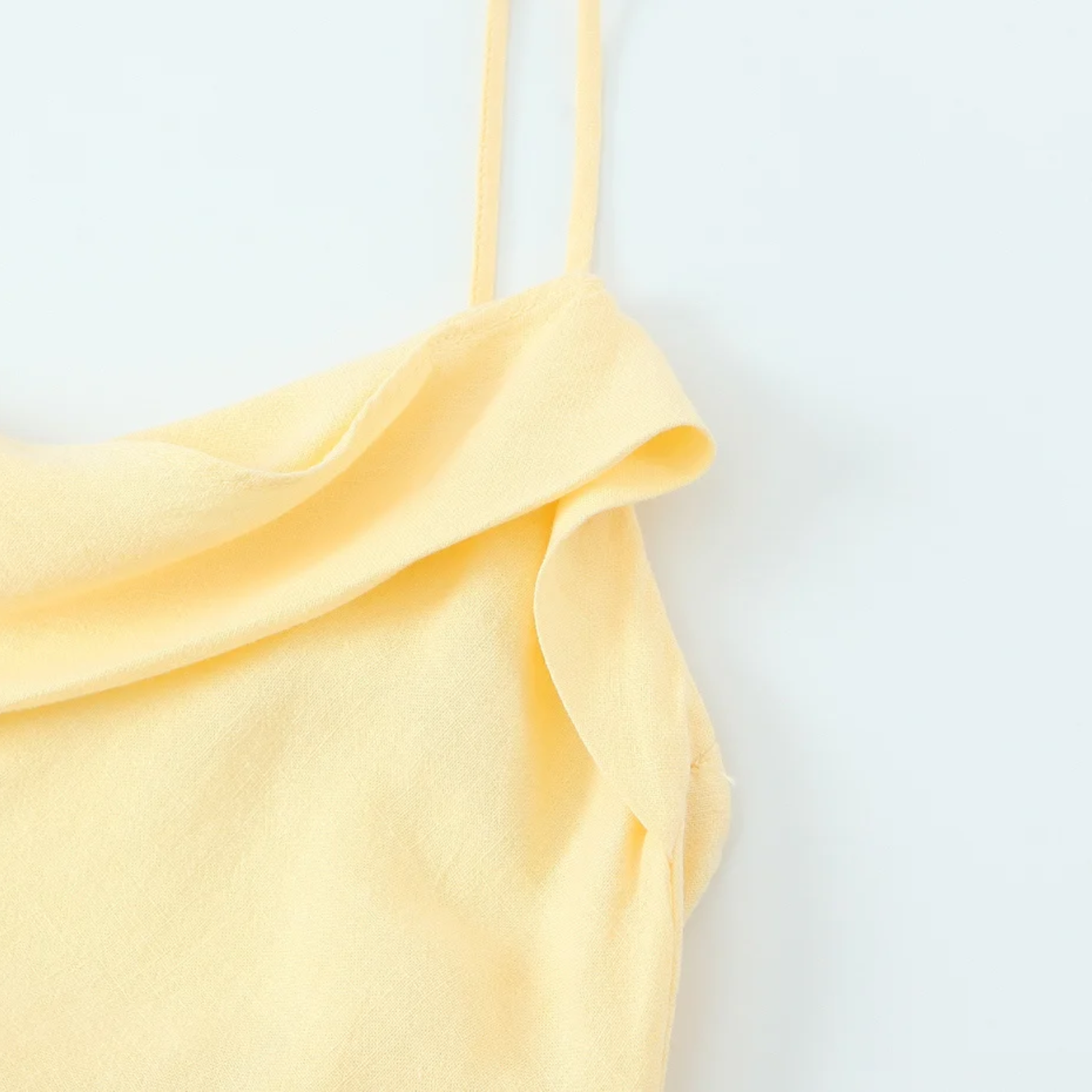 Mia | Slim Sling Backless Dress with Asymmetrical Band Design