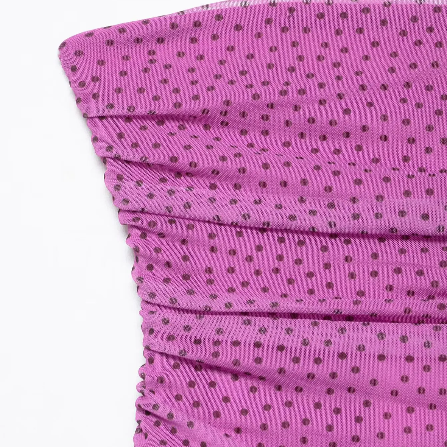 Tessa | Polka Dot Midi Dress with a Low-Cut Open Back