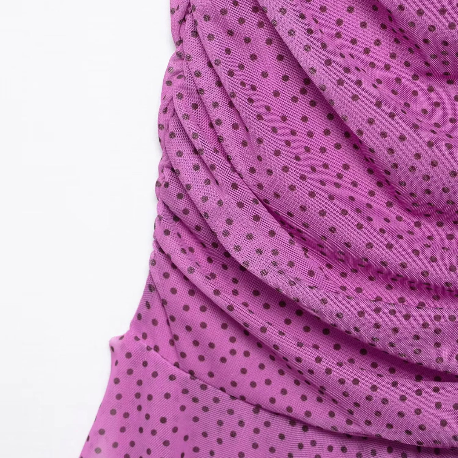 Tessa | Polka Dot Midi Dress with a Low-Cut Open Back